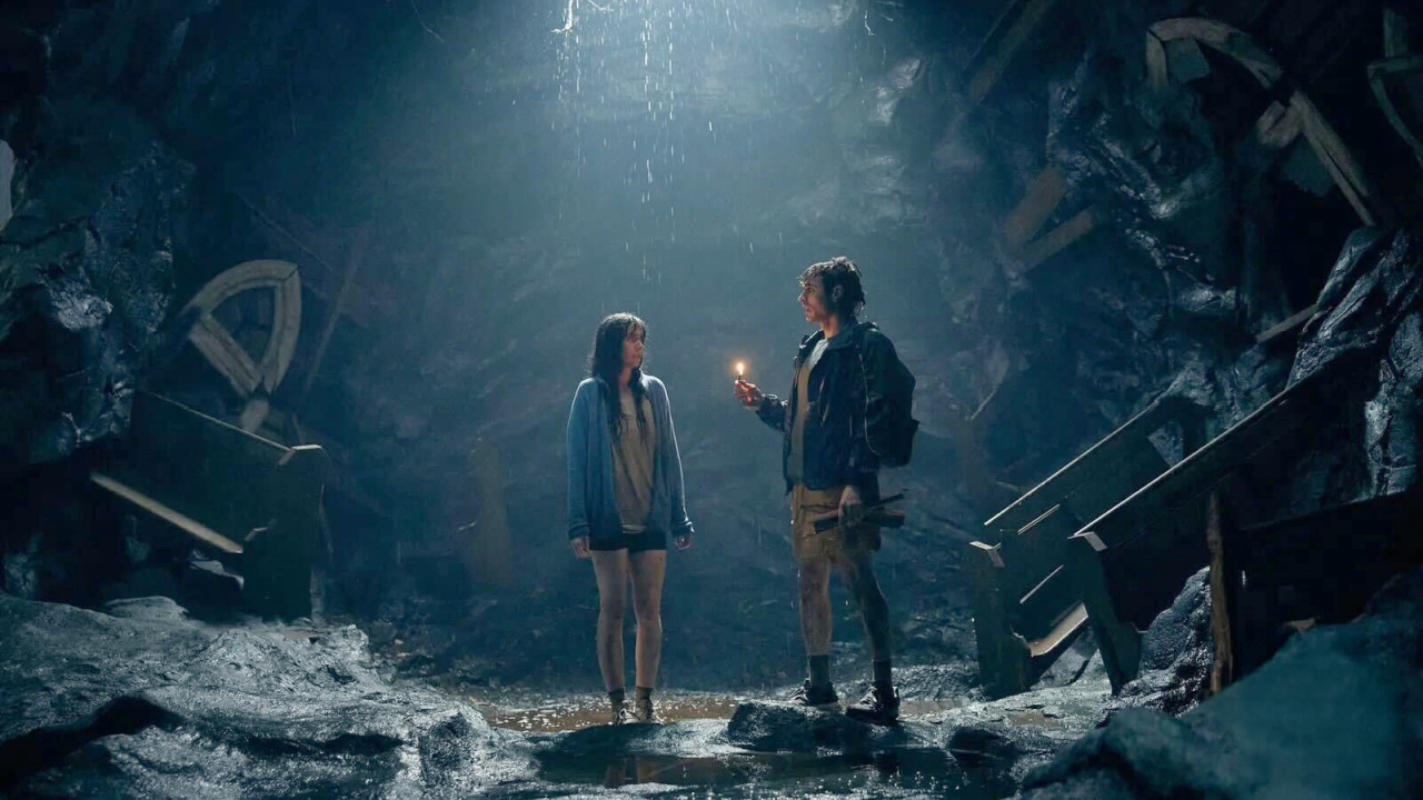 (L to R) Alison Brie and Dave Franco in 'Together'. Photo: Neon.