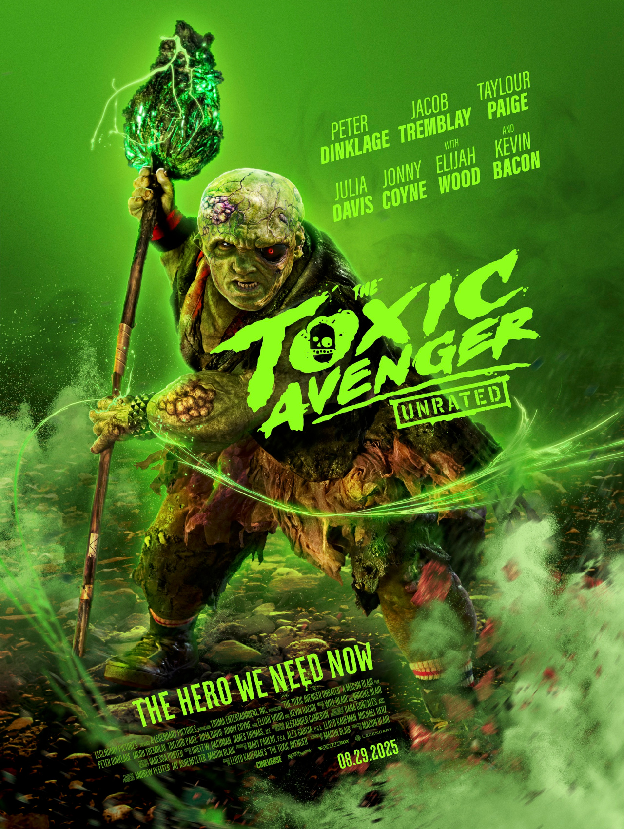 'The Toxic Avenger' opens in theaters on August 29th.