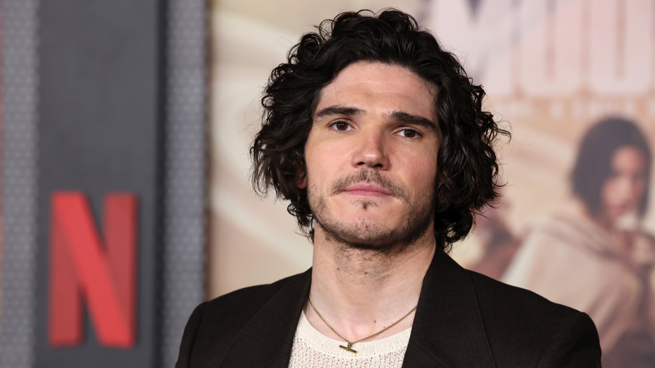 Fra Fee attends the Netflix Premiere of Zack Snyder's ‘Rebel Moon – Part One: A Child of Fire’ at TCL Chinese Theatre on December 13, 2023 in Hollywood, California. Photo: Phillip Faraone/Getty Images for Netflix.