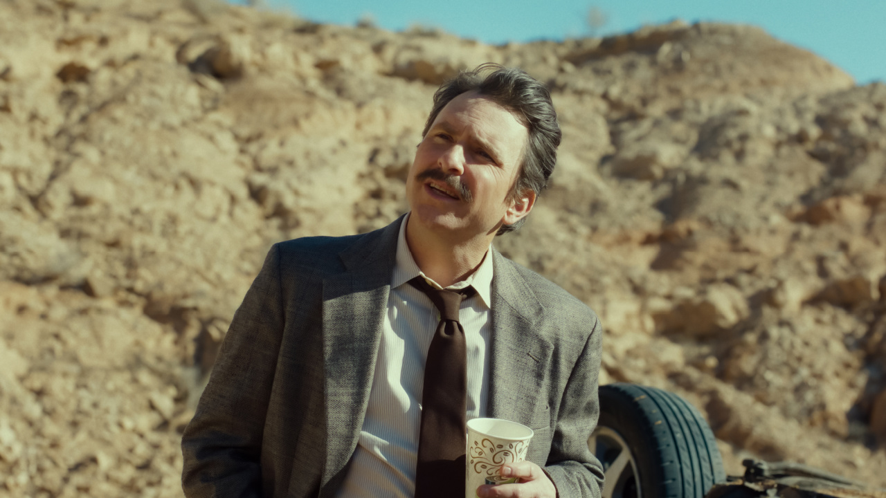 Charlie Day stars as Marty Metakawitch in writer/director Ethan Coen’s 'Honey Don't!', a Focus Features release. Credit: Courtesy of Focus Features / © 2025 Focus Features LLC