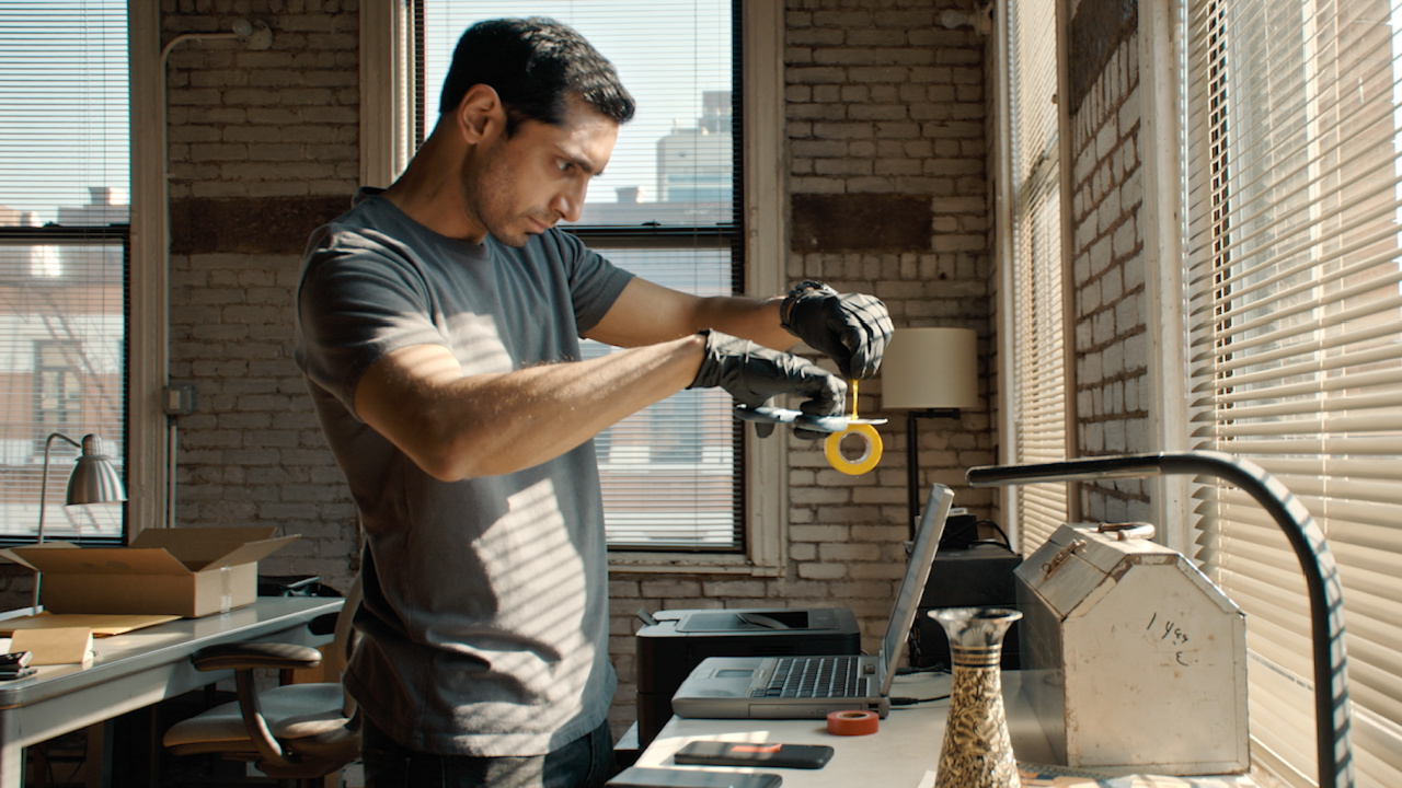 Riz Ahmed in Bleecker Street's 'Relay'. Credit: Bleecker Street.
