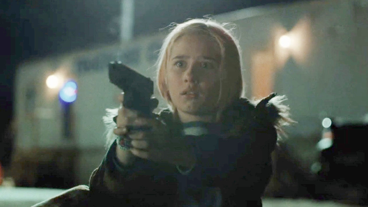 Sofia Hezer는 'Shotgun'을 타고 가져 왔습니다. 사진 : Lionsgate.