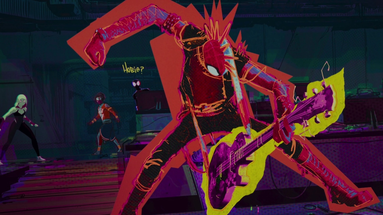 Spider-Fank/Hobby Brown (Daniel Kalua) Columbia Pictures 및 Sony Pictures Animations 'Spider-Man ™ : Spider-Slok.