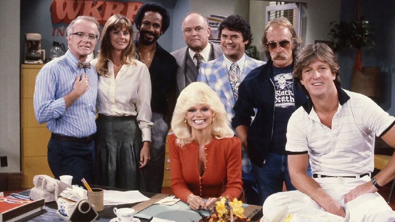 Cast of 'WKRP in Cincinnati'. Photo: CBS.
