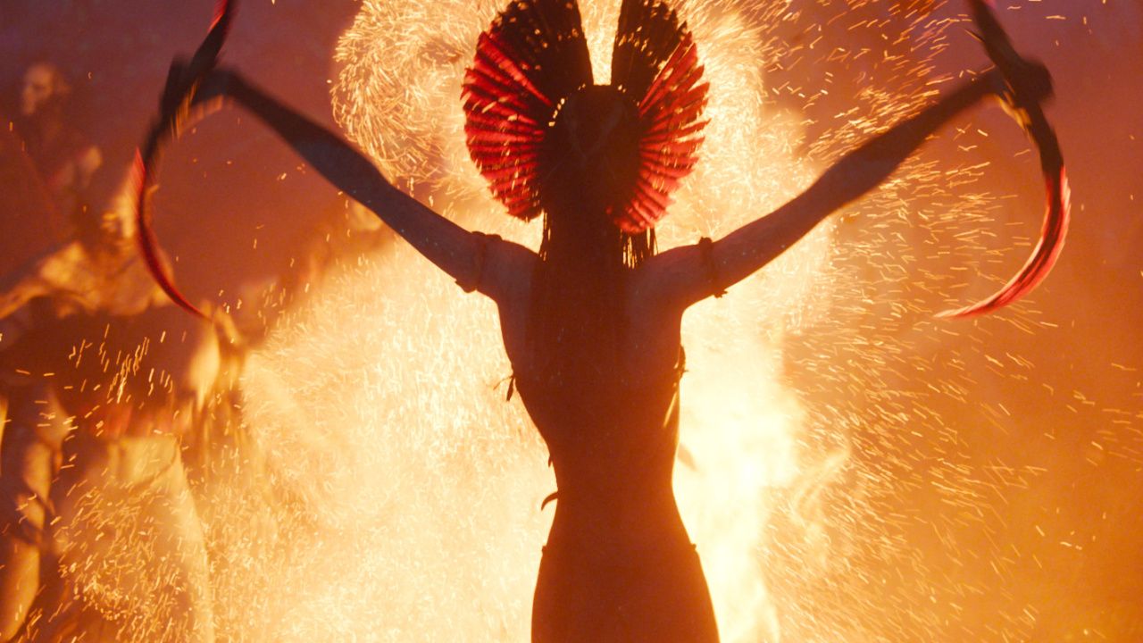 Varang (Oona Chaplin) in 20th Century Studios' 'Avatar: Fire and Ash'. Photo courtesy of 20th Century Studios. © 2025 20th Century Studios. All Rights Reserved.