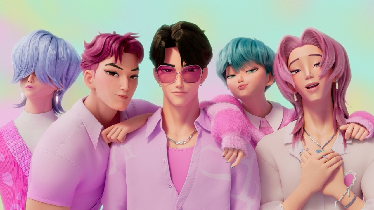 «К-поп Охотники на демонов». ©2025 Нетфликс.