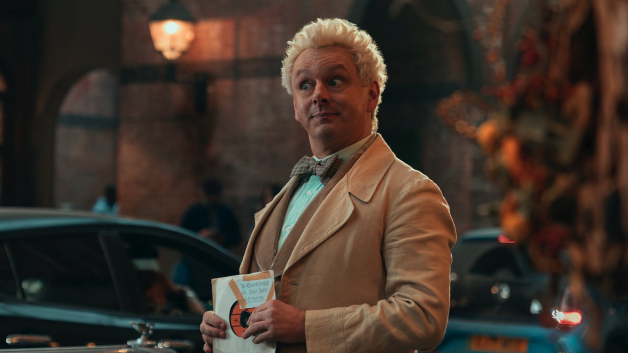 Michael Sheen in 'Good Omens' Season 2. Photo: Mark Mainz/Prime Video. © 2023 Prime.