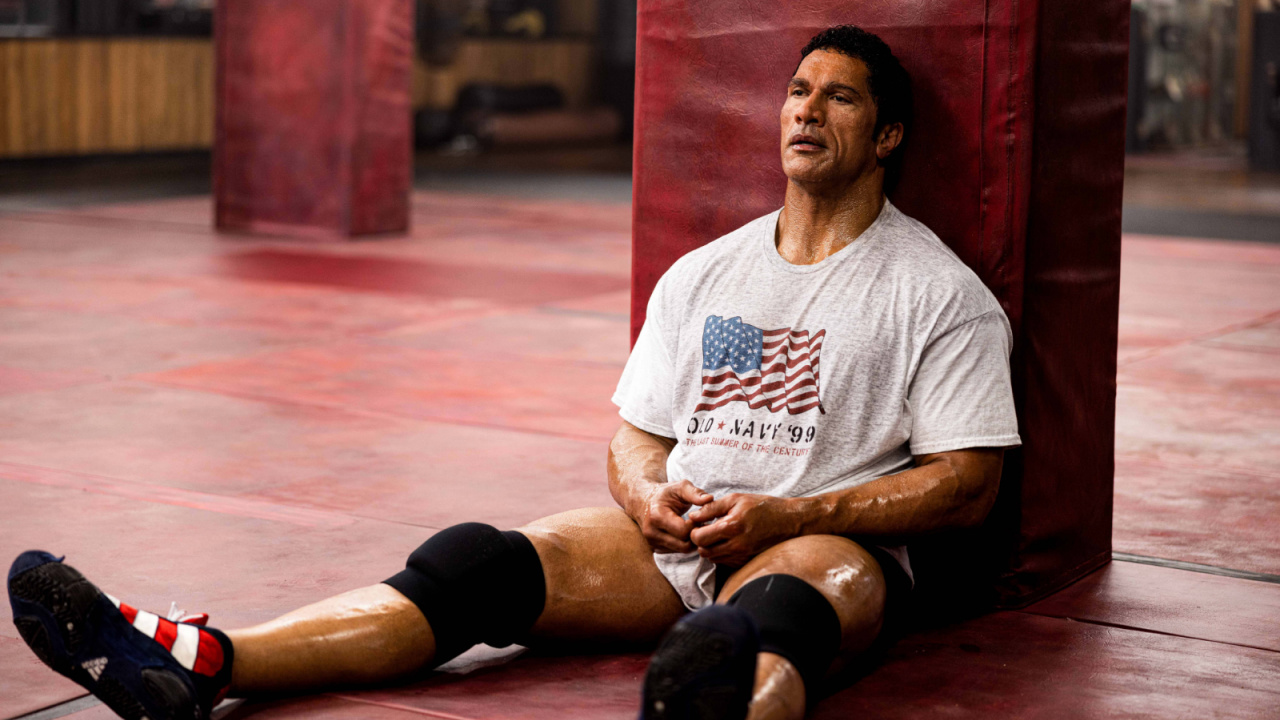 Dwayne Johnson stars in 'The Smashing Machine'. Photo: A24.