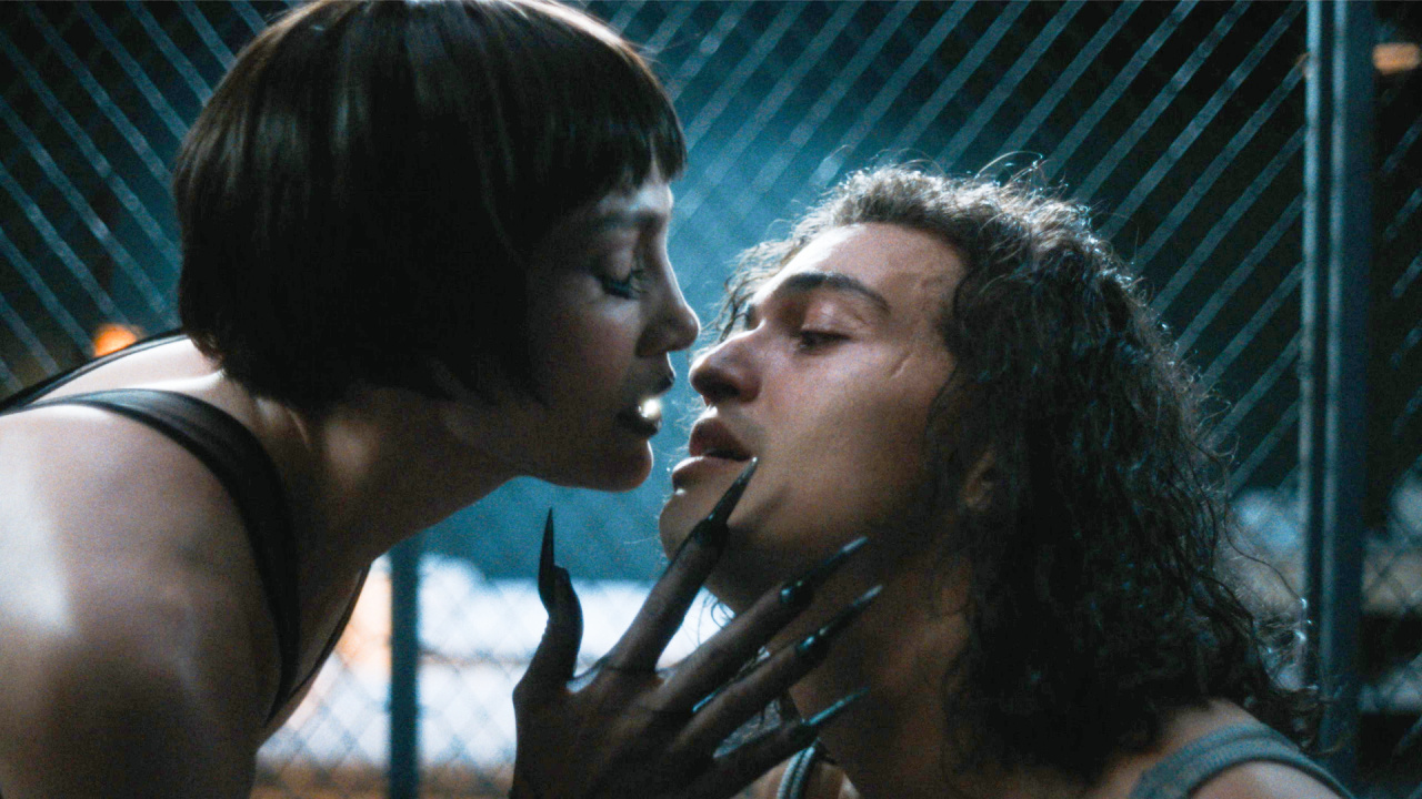 (L to R) Jennifer Lopez and Tonatiuh in 'Kiss Of The Spider Woman.' Courtesy of Roadside Attractions.