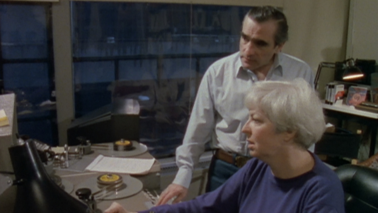 (L to R) Archival photo of Martin Scorsese and Thelma Schoonmaker featured in 'Mr. Scorsese,' premiering October 17, 2025 on Apple TV+.