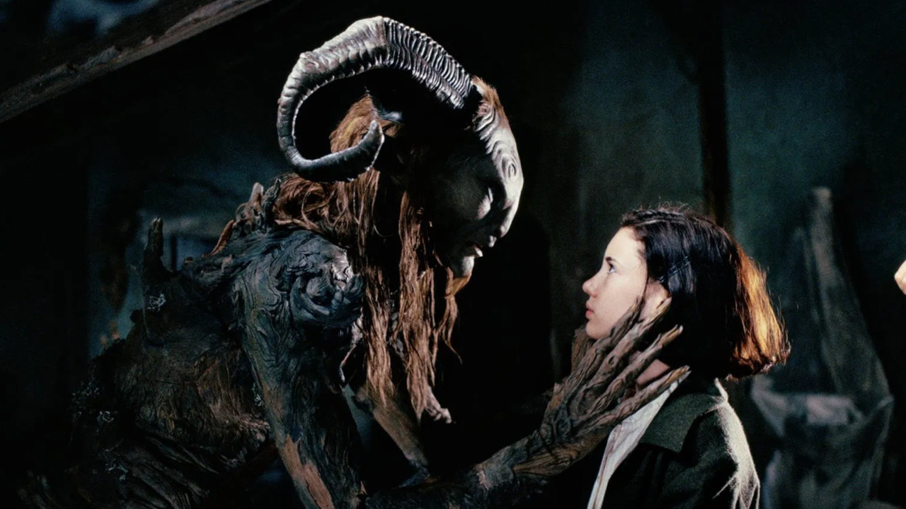 (L to R) Doug Jones and Ivana Baquero in 'Pan's Labyrinth'. Photo: Warner Bros. Pictures.