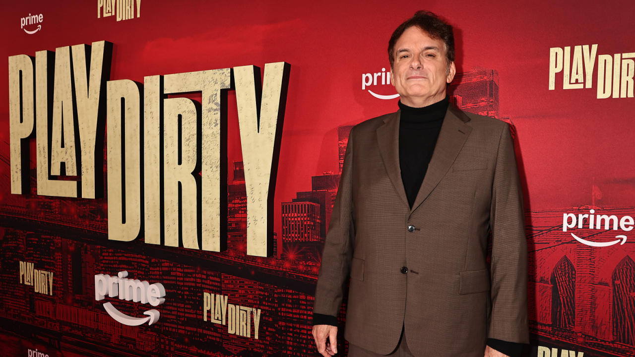 Director Shane Black at the premiere of 'Play Dirty'. Photo: Prime Video.