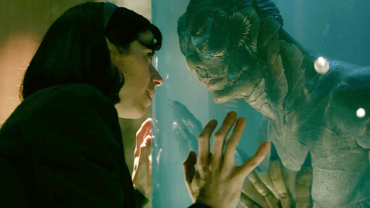 (L to R) Sally Hawkins and Doug Jones in 'The Shape of Water'. Photo: Fox Searchlight Pictures.