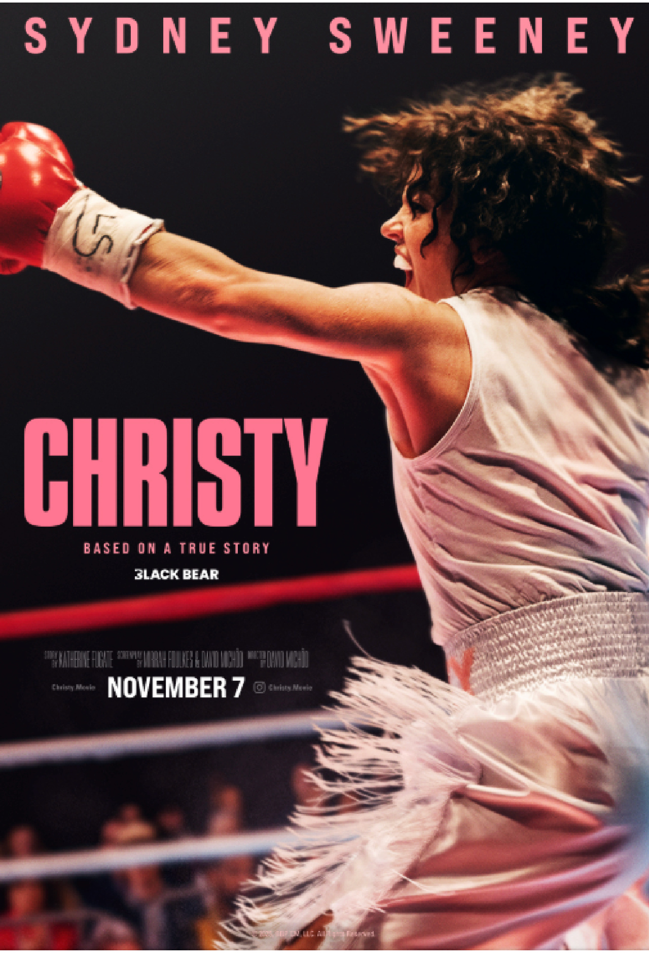 'Christy' opens in theaters on November 7th.
