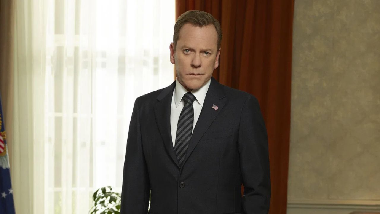Kiefer Sutherland in 'Designated Survivor'. Photo: Netflix.