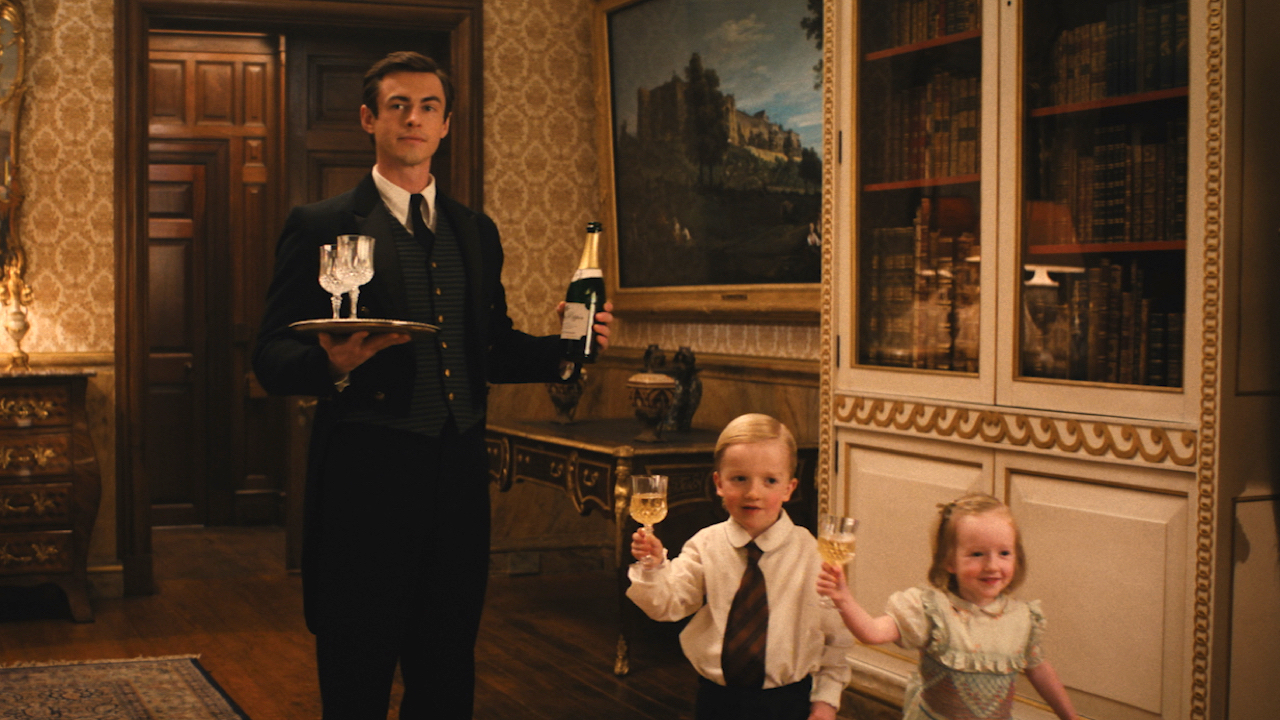 Ben Radcliffe in Bleecker Street's 'Fackham Hall.' Photo: Bleecker Street.