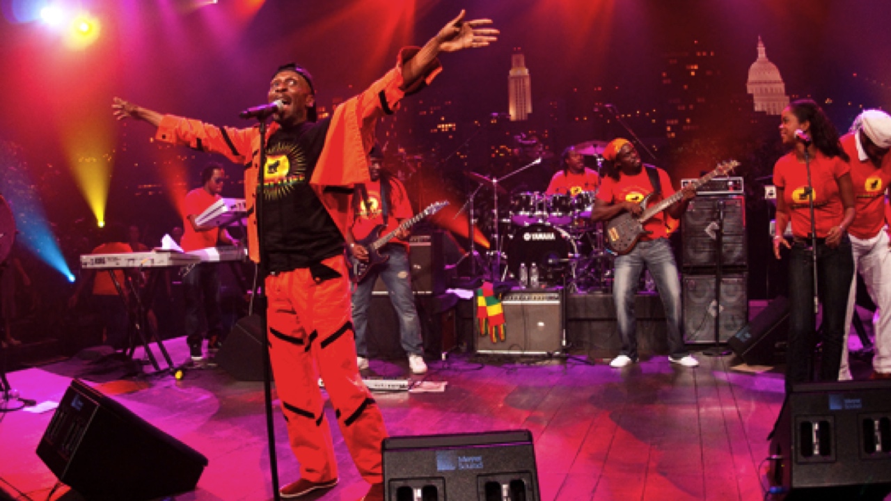 Jimmy Cliff appearing on 'Austin City Limits.'