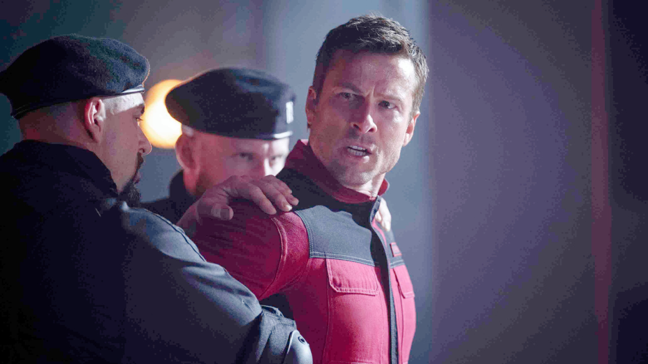 Glen Powell stars in Paramount Pictures' 'The Running Man'.