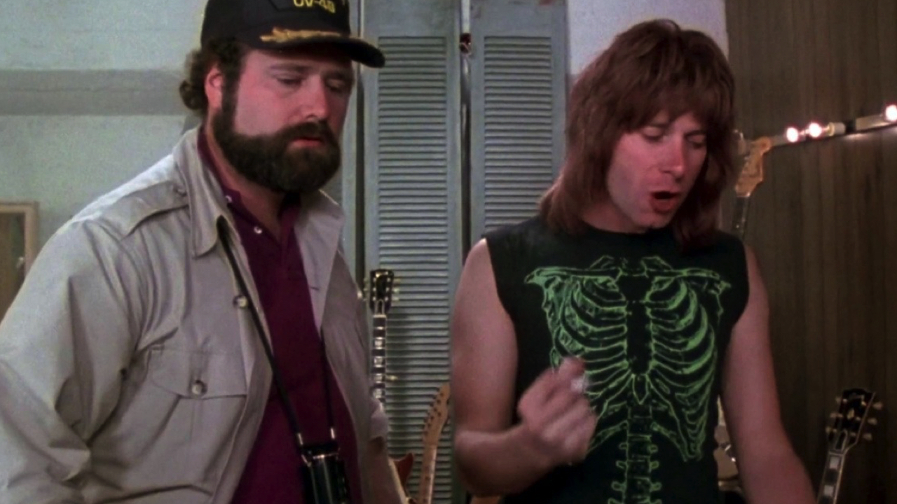 (L to R) Rob Reiner and Christopher Guest in 'This Is Spinal Tap.' Photo: Embassy Pictures.