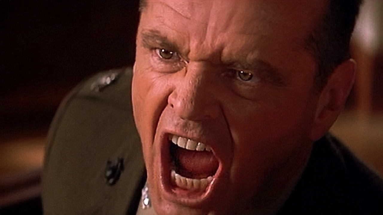 Jack Nicholson in director Rob Reiner's 'A Few Good Men.' Photo: Columbia Pictures.