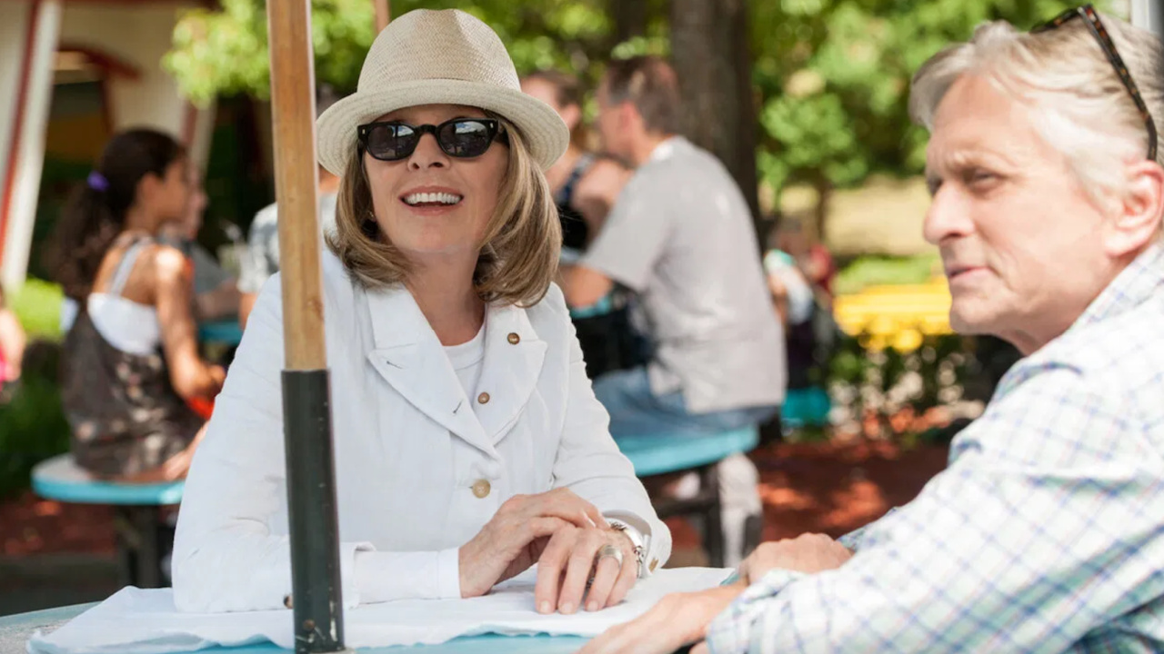 (L to R) Diane Keaton and Michael Douglas in 'And So It Goes'. Photo: Castle Rock Entertainment.