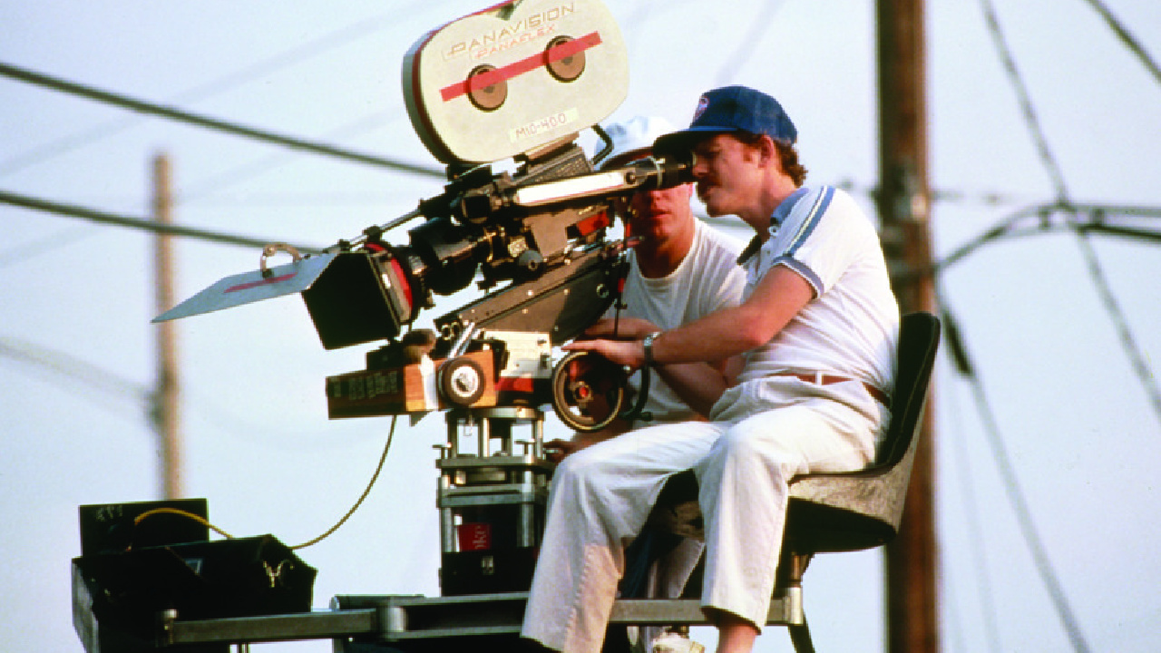 Director Jonathan Lynn on the set of 1985's 'Clue'. Copyright © 2002 by Paramount Pictures. All Rights Reserved.