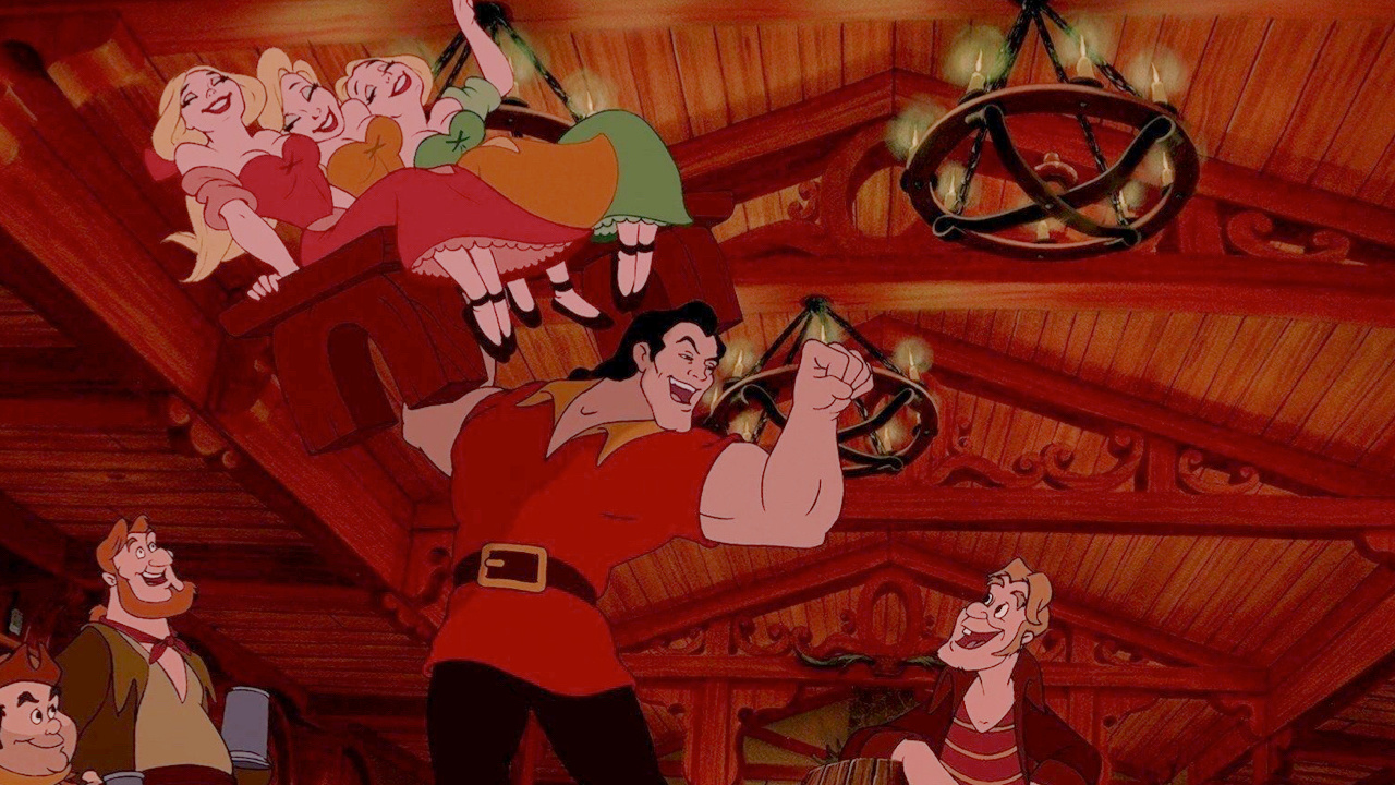 Gaston (Richard White) in 1991's animated 'Beauty and the Beast.' Photo: Disney.