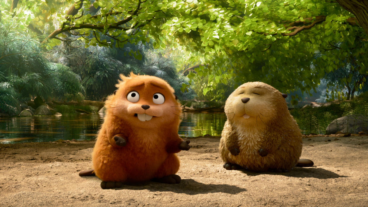 (L tp R) Mabel and Loaf in Pixar's 'Hoppers'. Photo courtesy of Pixar. © 2025 Disney/Pixar. All Rights Reserved.