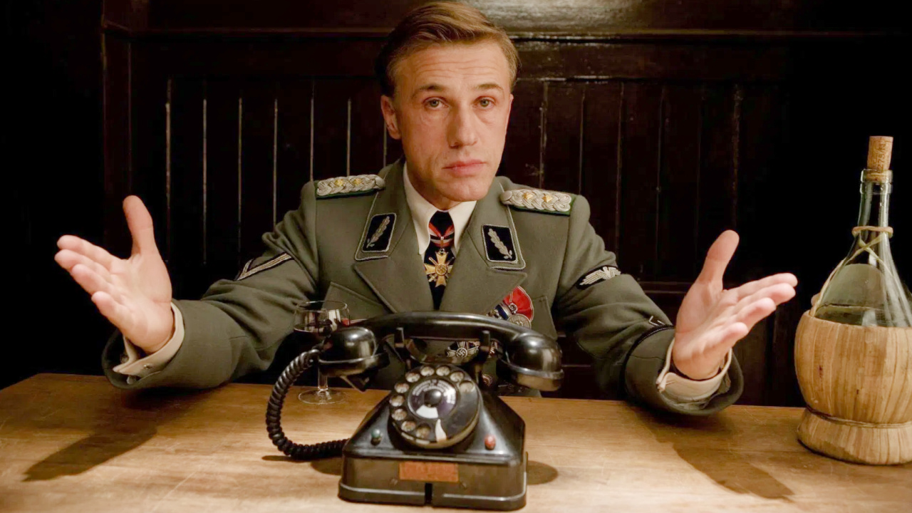 Christoph Waltz in 'Inglourious Basterds.' Photo: The Weinstein Company.