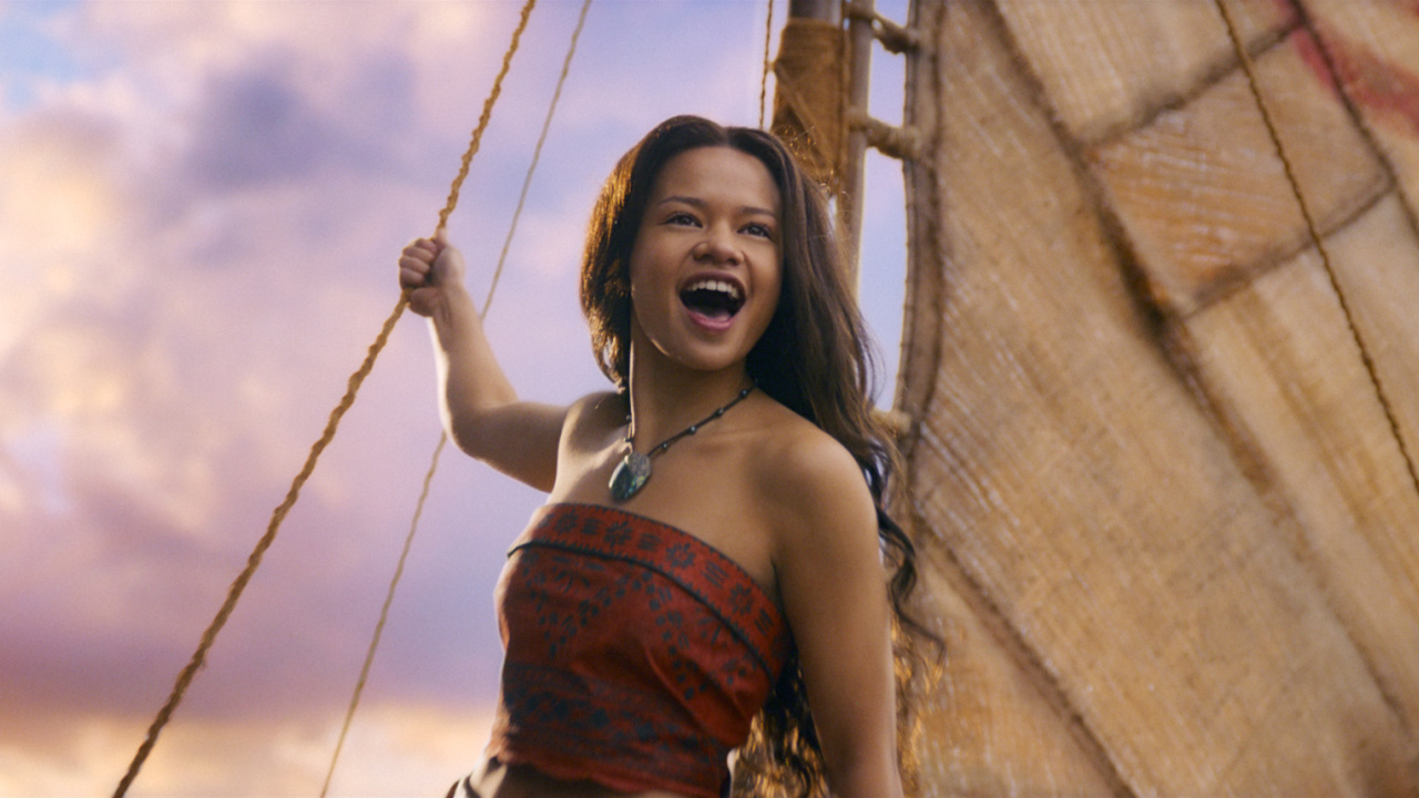 Catherina Laga'aia as Moana in Disney's live-action 'Moana'. Photo courtesy of Disney. © 2025 Disney Enterprises, Inc. All Rights Reserved.