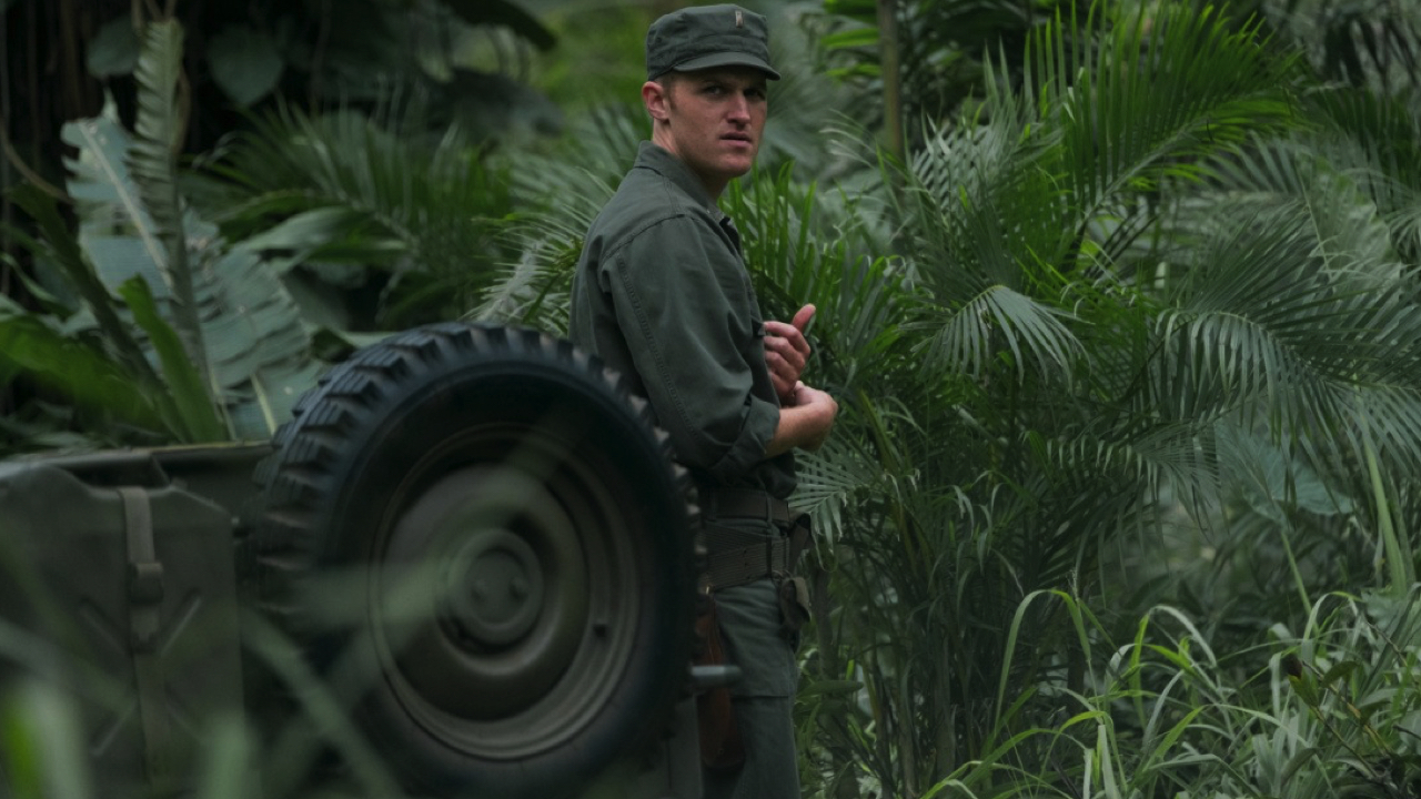 Wyatt Russell in 'Monarch: Legacy of Monsters,' now streaming on Apple TV+.