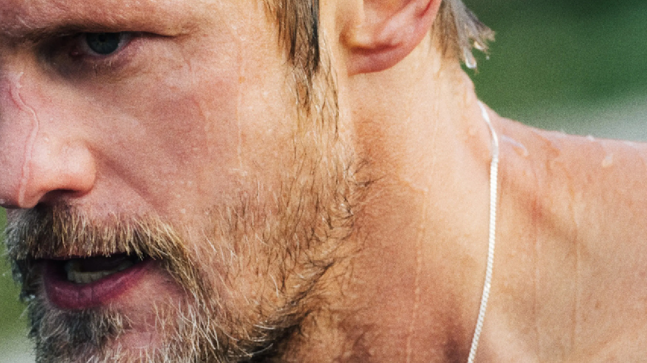 Alexander Skarsgård in 'Pillion'. Photo: Picturehouse Entertainment.