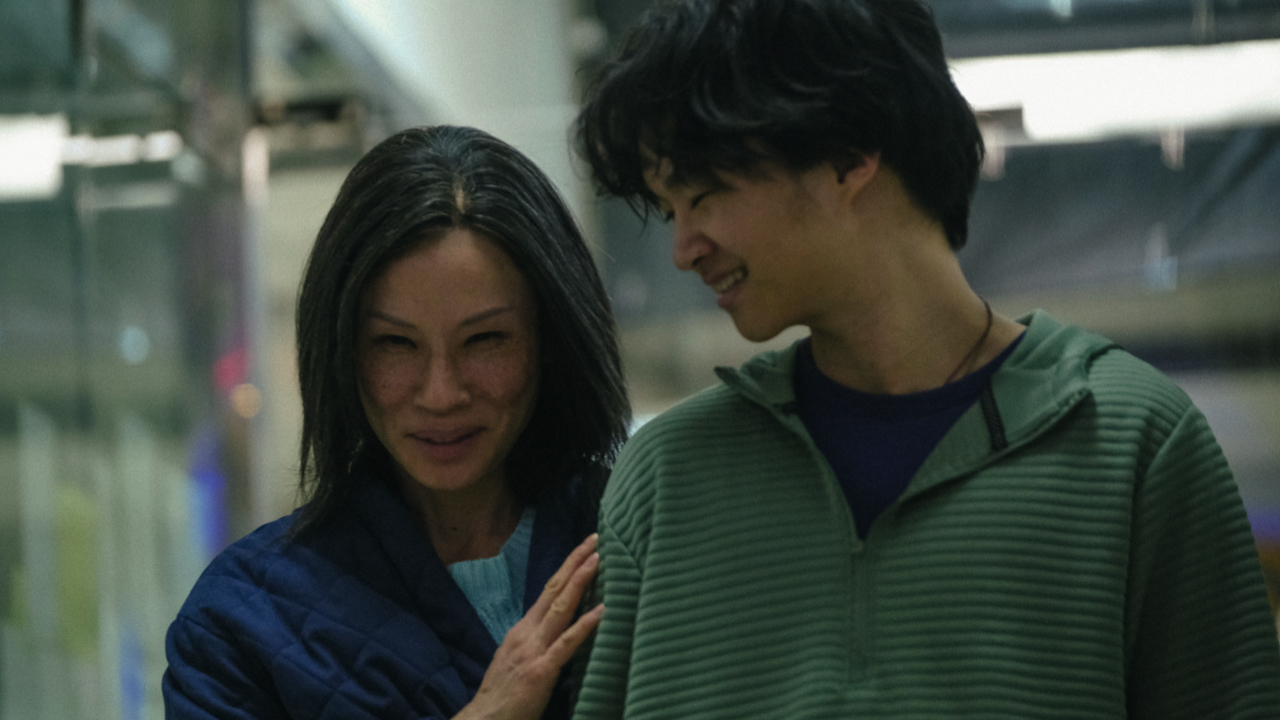 (L to R) Lucy Liu and Lawrence Shou star in 'Rosemead'. Photo: Vertical.