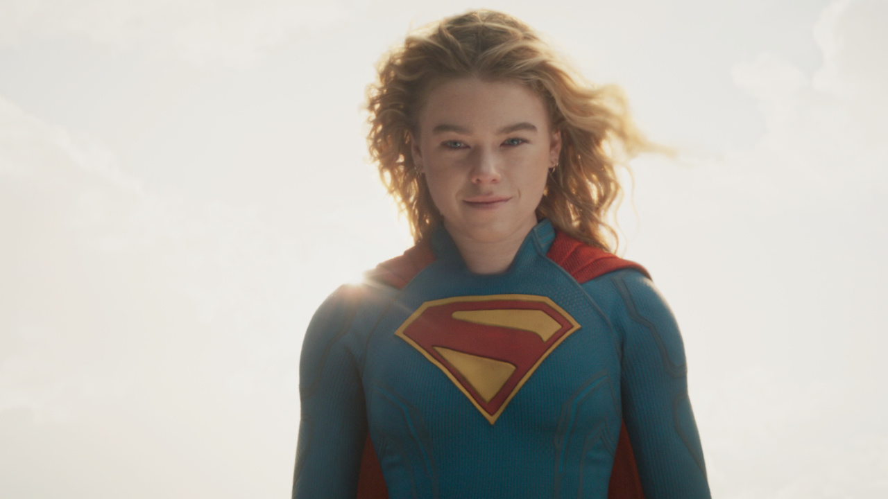 Milly Alcock as Supergirl in DC Studios’ and Warner Bros. Pictures’ 'Supergirl', a Warner Bros. Pictures release. Photo Credit: Courtesy of Warner Bros. Pictures. Copyright: © 2025 Warner Bros. Entertainment Inc. All Rights Reserved.