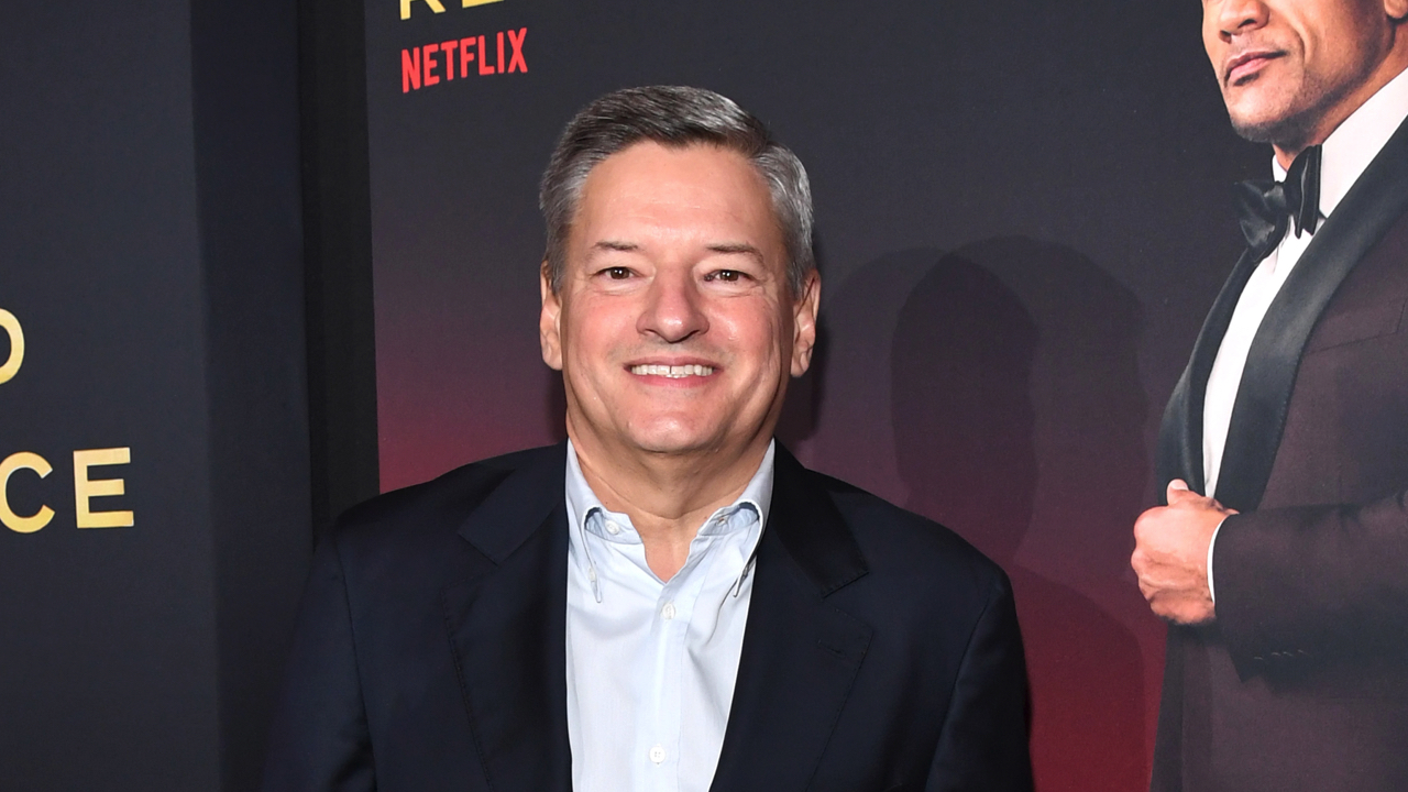 Co-CEO and Chief Content Officer at Netflix Ted Sarandos attends the World Premiere of Netflix's ‘Red Notice/ at Regal LA Live. Photo: Kevin Mazur/Netflix.