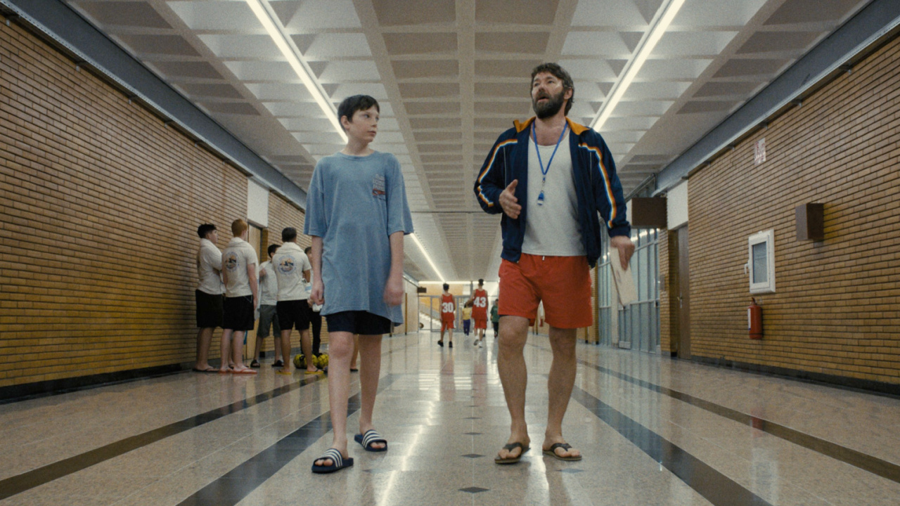 (L to R) Everett Blunck and Joel Edgerton in Charlie Polinger’s 'The Plague'. Courtesy of Steven Breckon. An Independent Film Company release.