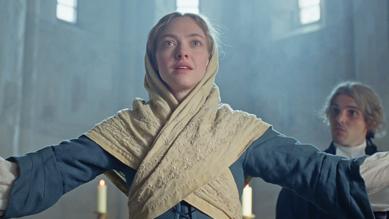 Amanda Seyfried in 'The Testament of Ann Lee'. Photo courtesy of Searchlight Pictures. © 2025 Searchlight Pictures All Rights Reserved.