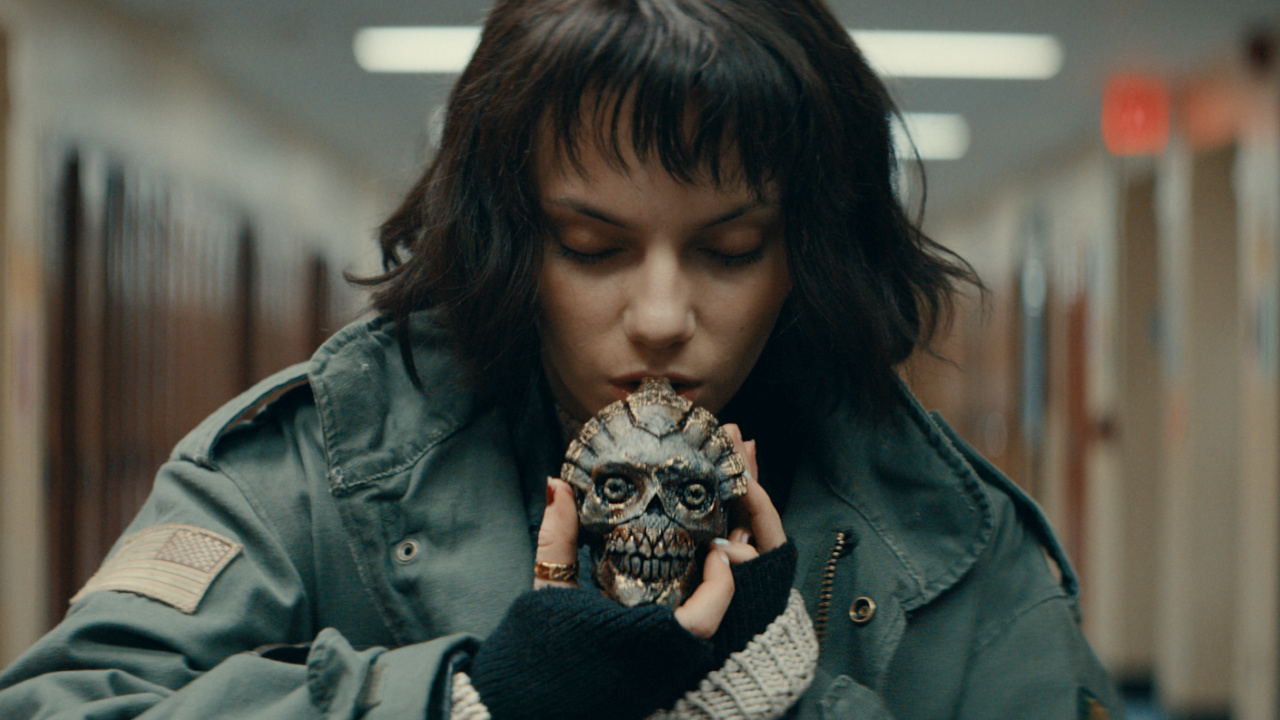 Dafne Keen as “Chrys Willet” in the horror film, 'Whistle', an IFC and Shudder release. Photo courtesy of IFC and Shudder.