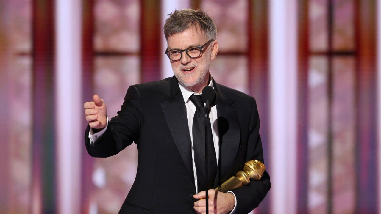 Paul Thomas Anderson accepts the Best Director Award for 'One Battle After Another' onstage during the 83rd Annual Golden Globes®, airing live from the Beverly Hilton in Beverly Hills, California on Sunday, January 11, 2026 at 8 PM ET/5 PM PT, on CBS and streaming on Paramount+. Photo: Kevork Djansezian/CBS ©2026 CBS Broadcasting, Inc. All Rights Reserved.