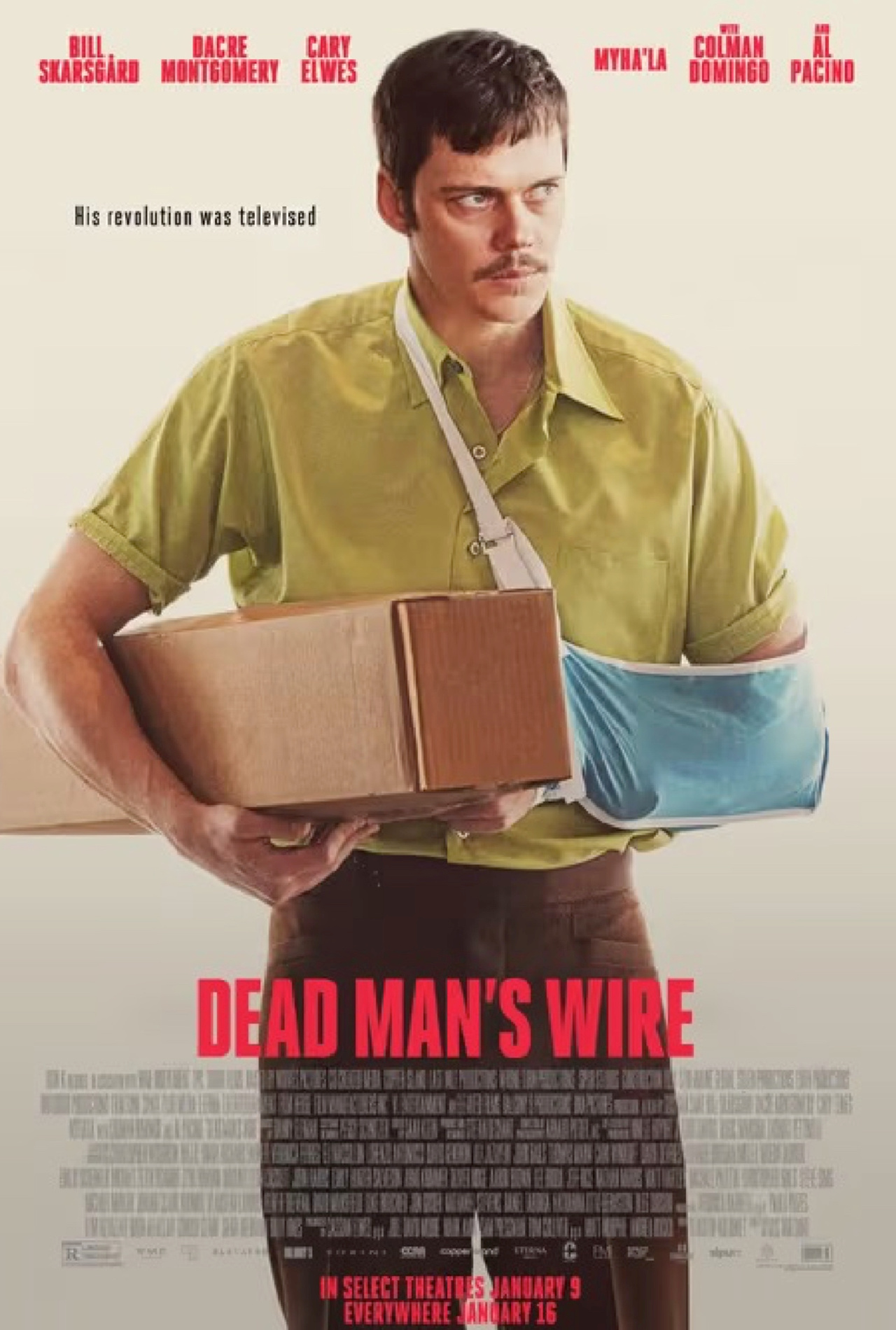 'Dead Man's Wire' opens in theaters on January 16th. Photo: Row K Entertainment.