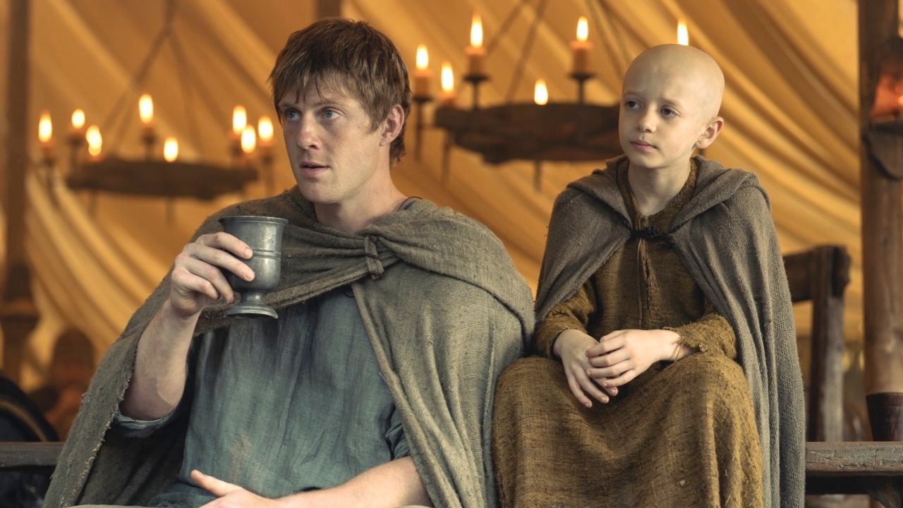(L to R): Peter Claffey, Dexter Sol Ansell in ‘A Knight of the Seven Kingdoms.’ Photo: Steffan Hill/HBO.