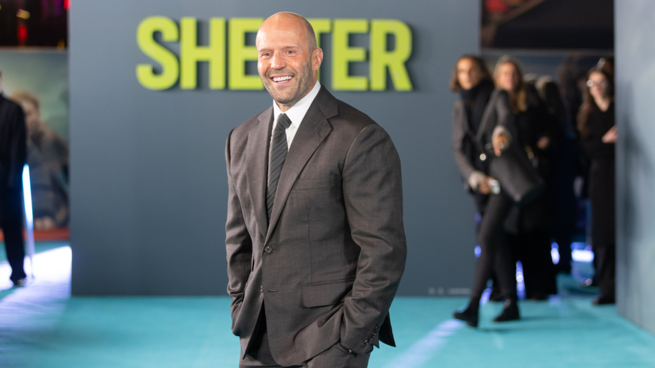 Jason Statham attends the UK Premiere of ‘Shelter’ at Cineworld Leicester Square on January 20, 2026 in London, England. Photo: StillMoving.Net for Black Bear.