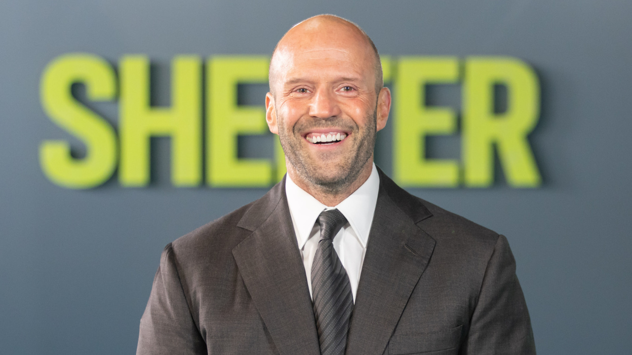 Jason Statham attends the UK Premiere of ‘Shelter’ at Cineworld Leicester Square on January 20, 2026 in London, England. Photo: StillMoving.Net for Black Bear.
