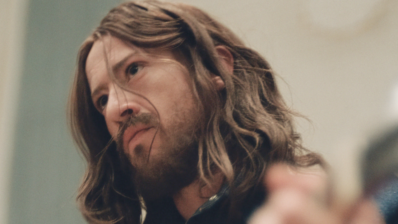 Joseph Quinn is George Harrison in 'The Beatles – A Four-Film Cinematic Event'. Photo: Sony Pictures.