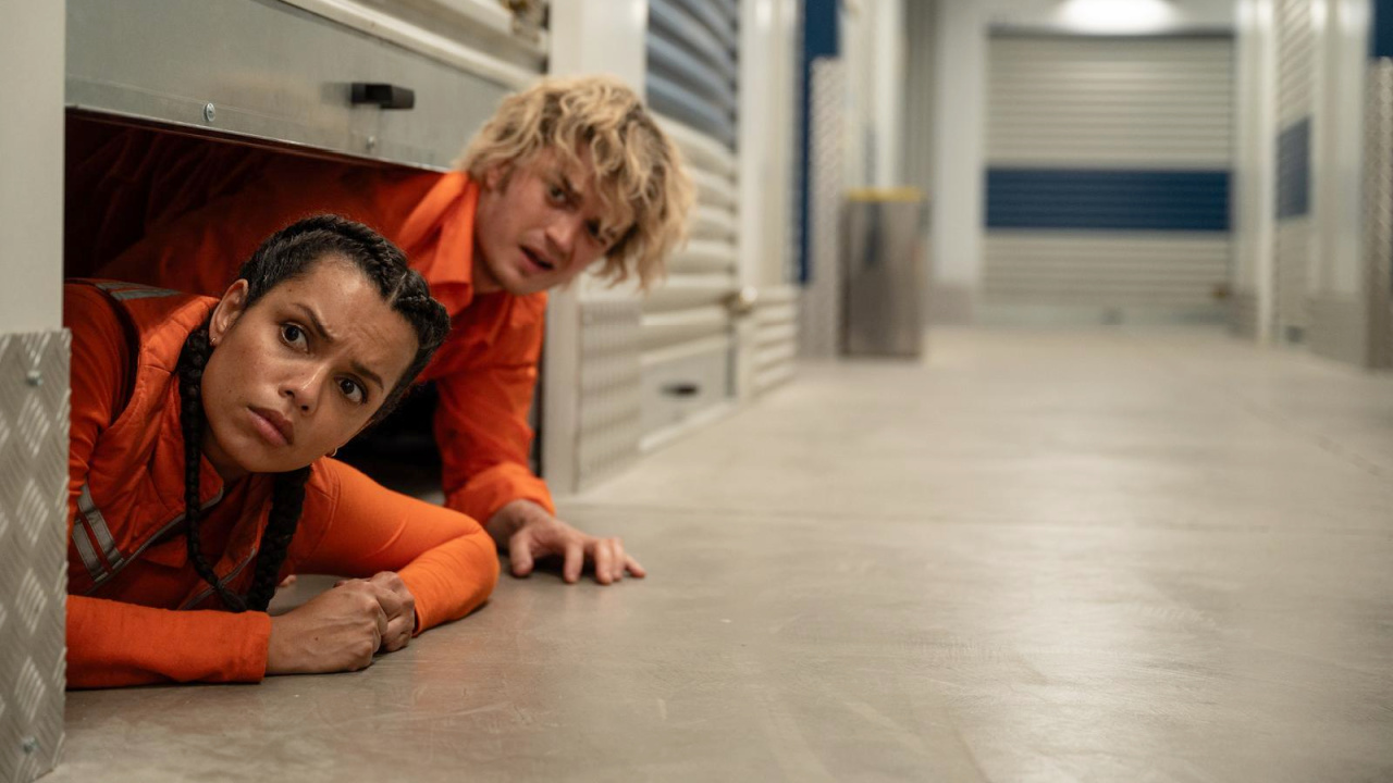 (Слева направо) Джорджина Кэмпбелл и Джо Кири в фильме «Холодное хранилище». Фото: StudioCanal.