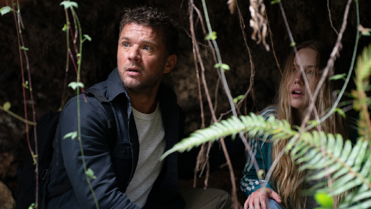 (L to R) Ryan Phillippe as “Danny” and Amélie Hoeferle as “Alex” in the Action, Thriller, Suspense film, 'One Mile: Chapter One' and 'One Mile: Chapter Two'. Photo courtesy of Republic Pictures (a Paramount Pictures label).