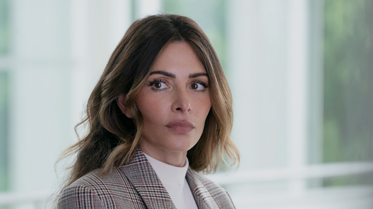 Sarah Shahi plays Dr. Gabriela Torabi in 'Paradise' Season 2. Photo: Disney/Ser Baffo.