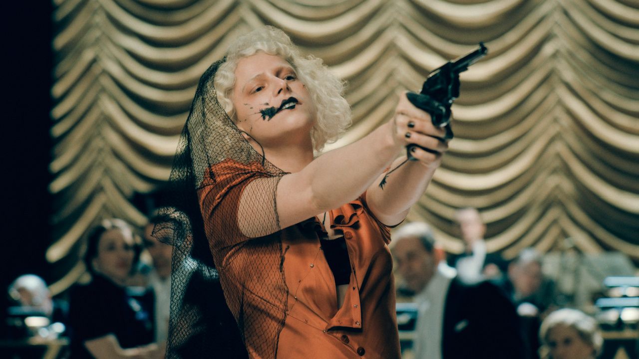 Джесси Бакли в роли невесты в фильме Warner Bros. Pictures «Невеста!», выпущенном Warner Bros. Pictures. Фотография предоставлена: предоставлено Warner Bros. Pictures. Авторские права: © Warner Bros. Entertainment Inc., 2026. Все права защищены.