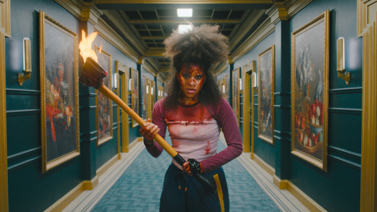 Zazie Beetz as Asia Reaves in New Line Cinema/Nocturna’s 'They Will Kill You', a Warner Bros. Pictures release. Photo Credit: Photo Courtesy Warner Bros. Pictures. Copyright: © 2025 Warner Bros. Ent. All Rights Reserved.