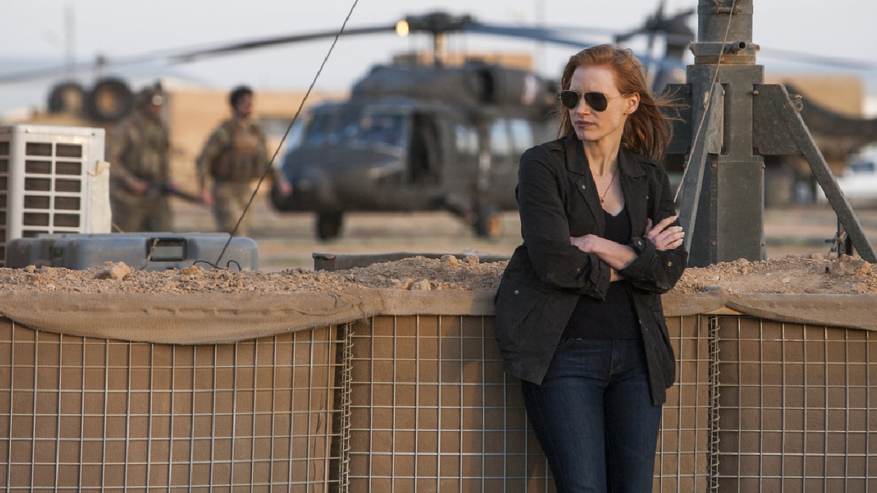 Jessica Chastain as Maya Harris in 'Zero Dark Thirty.' Photo: Sony Pictures Releasing.